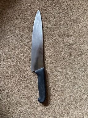 Victorinox Fibrox 40521 Black Handle Stainless Steel Chef Knife